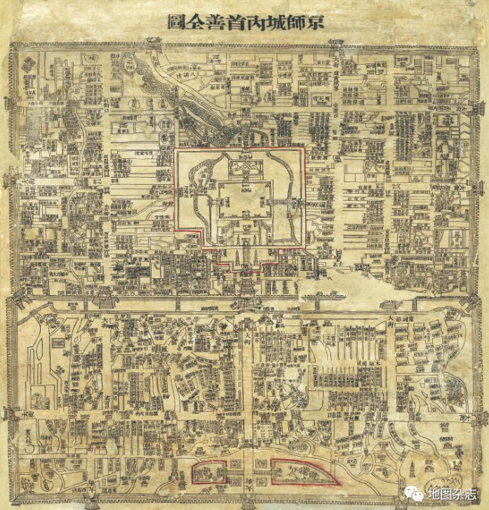 科普 | 古地图中的北京印象