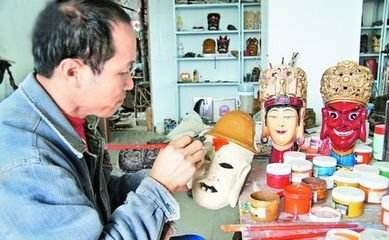 贵州“雕傩”大师王国华的文化自信
